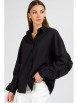 Блузка артикул: 736 черный от VIZAVI - вид 8