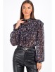 Блузка артикул: 815 цветы от VIZAVI - вид 7