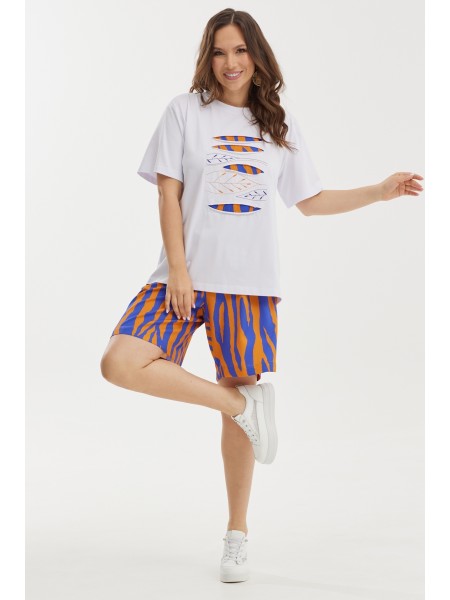 2438 белый+синий+оранж