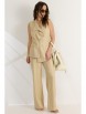 Брючный костюм артикул: 2579 песочный от Магия Моды - вид 7