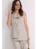 Брючный костюм артикул: 2579 серый от Магия Моды - вид 3