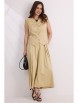 Брючный костюм артикул: 2584 песочный от Магия Моды - вид 5