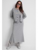 Юбочный костюм артикул: 2636 серый от Магия Моды - вид 8