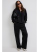 Брючный костюм артикул: 2642 черный от Магия Моды - вид 10