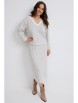 Юбочный костюм артикул: 2648 бежево-молочный от Магия Моды - вид 5