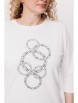 Кофта, джемпер артикул: 2246 молочный от Rumoda - вид 3