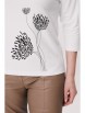 Кофта, джемпер артикул: 2248 молочный от Rumoda - вид 3