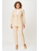 Брючный костюм артикул: 2073 бежевый от Rumoda - вид 1