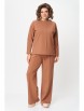 Брючный костюм артикул: 2144 коричневый дл.р. от Rumoda - вид 1