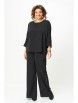 Брючный костюм артикул: 2124 черный дл.р. от Rumoda - вид 1