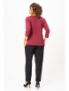 Кофта, джемпер артикул: 2268 бордовый от Rumoda - вид 2