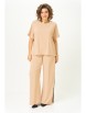 Брючный костюм артикул: 2124 бежевый от Rumoda - вид 1
