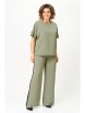 Брючный костюм артикул: 2124 зеленый от Rumoda - вид 1