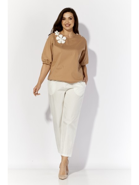 1292 бежевый, белый