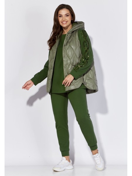 1221-1 изумруд, олива