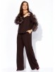 Брючный костюм артикул: 1403 шоколад от ТАиЕР - вид 7