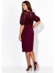 Нарядное платье артикул: 1248 винный от ТАиЕР - вид 2