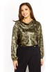 Блузка артикул: 1423 золотистый от ТАиЕР - вид 6