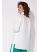 Блузка артикул: М099 белый от INPOINT - вид 2