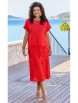 Юбочный костюм артикул: 24203 красный от Vittoria Queen - вид 5