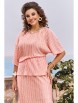 Нарядное платье артикул: 26283/3 персиковый от Vittoria Queen - вид 5