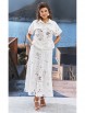 Юбочный костюм артикул: 24693 белый от Vittoria Queen - вид 6