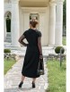 Плательный костюм артикул: 26323 черный от Vittoria Queen - вид 2