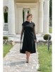 Плательный костюм артикул: 26323 черный от Vittoria Queen - вид 6