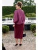 Плательный костюм артикул: 25823 винный от Vittoria Queen - вид 2