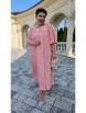 Нарядное платье артикул: 26433/2 персиковый от Vittoria Queen - вид 4