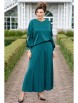 Брючный костюм артикул: 26683 изумруд от Vittoria Queen - вид 1