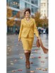 Юбочный костюм артикул: 26403 желтый от Vittoria Queen - вид 5