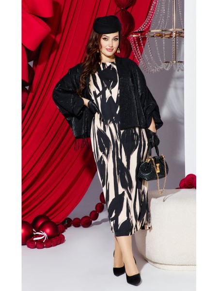 27493 черно-бежевый