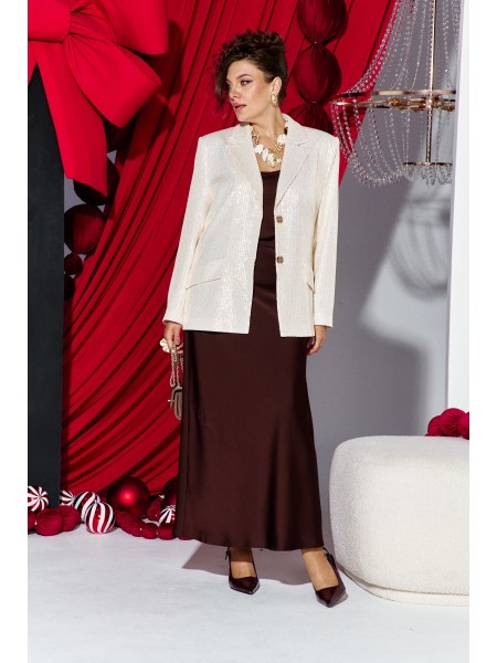 27233 кремовый, шоколадный