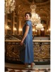Нарядное платье артикул: 28513 синий от Vittoria Queen - вид 12