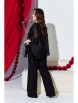 Брючный костюм артикул: 27213 черный от Vittoria Queen - вид 2