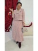 Юбочный костюм артикул: 27223/1 розовый от Vittoria Queen - вид 4
