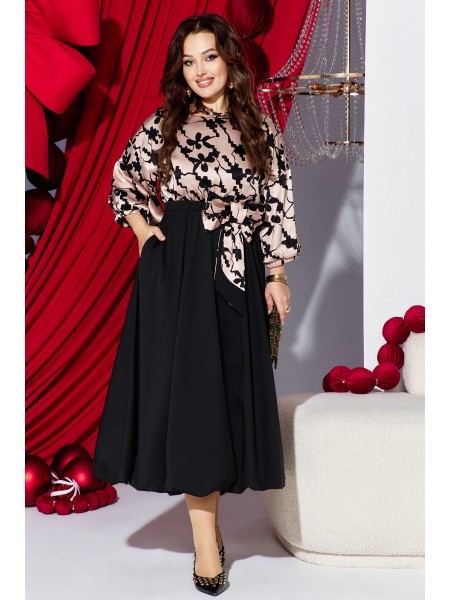 27623 черный, бежевый