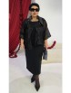 Плательный костюм артикул: 26333 черный от Vittoria Queen - вид 4