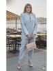 Брючный костюм артикул: 27553 серо-голубой от Vittoria Queen - вид 11