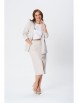 Юбочный костюм артикул: М-7647А светлый песок от T&N - вид 4