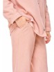 Брючный костюм артикул: М-7688 бархатистая пудра от T&N - вид 10