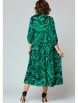 Нарядное платье артикул: 7235 зелень принт от Eva Grant - вид 2