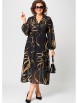 Нарядное платье артикул: 7322 черный с принтом от Eva Grant - вид 11