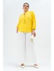 Брючный костюм артикул: 968 желтый/молоко от Andina - вид 12