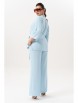 Брючный костюм артикул: 3001-2 голубой от Andina - вид 2