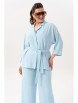 Брючный костюм артикул: 3001-2 голубой от Andina - вид 12
