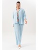 Брючный костюм артикул: 3001-2 голубой от Andina - вид 14