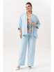 Брючный костюм артикул: 3001-2 голубой от Andina - вид 11