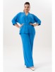Брючный костюм артикул: 3001-3 индиго от Andina - вид 1